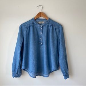 Madewell Denim Popover Shirt